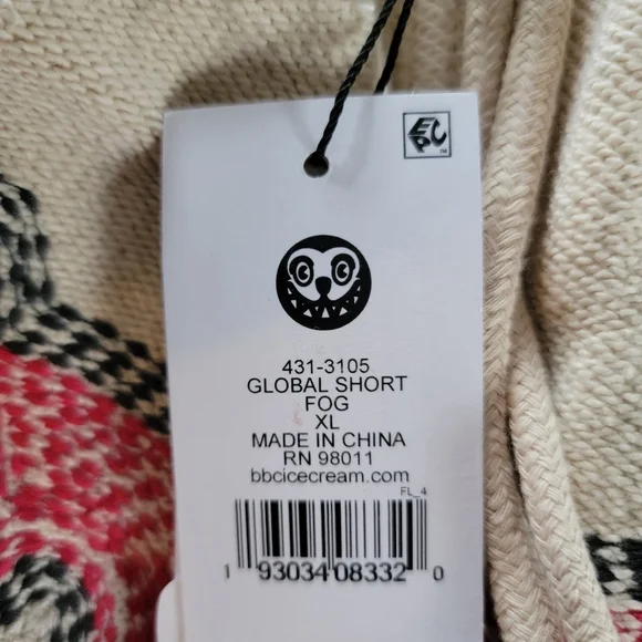 Ice Cream GLOBAL SHORT FOG Size - XL